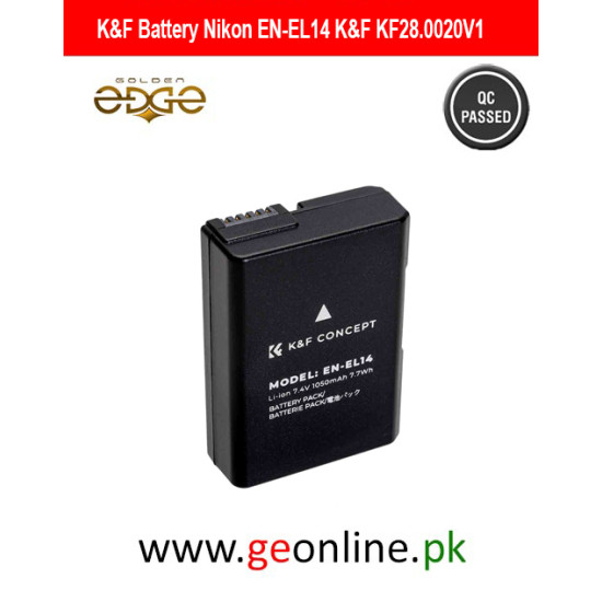 K&F EN-EL14 Camera Battery for Nikon Cameras | KF28.0020V1