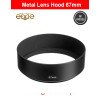 Metal Lens Hood 67mm Wide-Angle Lens Hood for Standard Thread Lens for Filter for Nikon for Canon for Sony