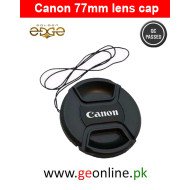 Lens Cap Canon 77mm Latest Design Front Cap - Black