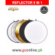 Reflector 5-in-1 For Photography Studio 110 CM 42 inch