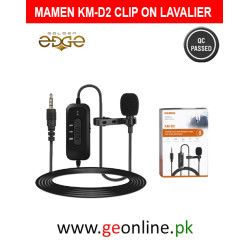Mamen KM-D2 Clip-on Lavalier Microphone 3.5mm Plug
