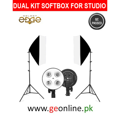 Continues 50x70CM Lighting Four Lamp Softbox Kit Continues 50x70CM Lighting Four Lamp Softbox Kit