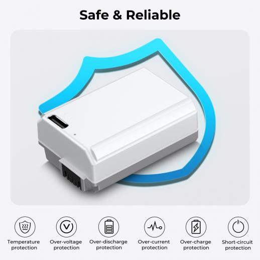 K&F Sony fw50 Battery Type c Camera Battery for Sony Cameras | KF28.0026 K&F Sony fw50 Battery Type c Camera Battery for Sony Cameras | KF28.0026