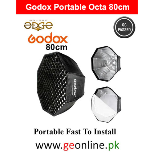 Godox Portable Octa 80cm Bowens Mount For Ad600 And Others