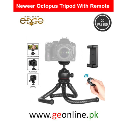 Neewer Octopus Flexible Tripod with Wireless Remote