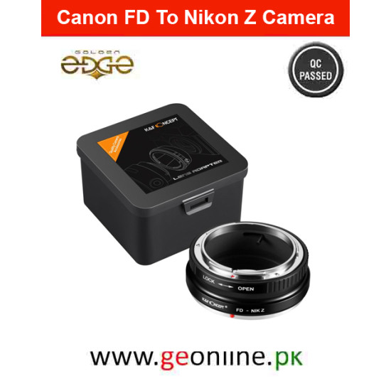 K&F CONCEPT Canon FD To Nikon Z Camera Lens Adapter K&F CONCEPT Canon FD To Nikon Z Camera Lens Adapter
