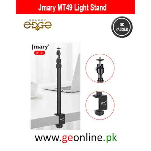 Jmary MT‑49 Tabletop Light Stand – Desk C‑Clamp