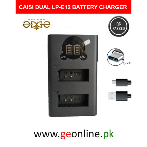 Caisi LC-E12 / LC-E12E Battery Charger for Canon LP-E12 Caisi LC-E12 / LC-E12E Battery Charger for Canon LP-E12