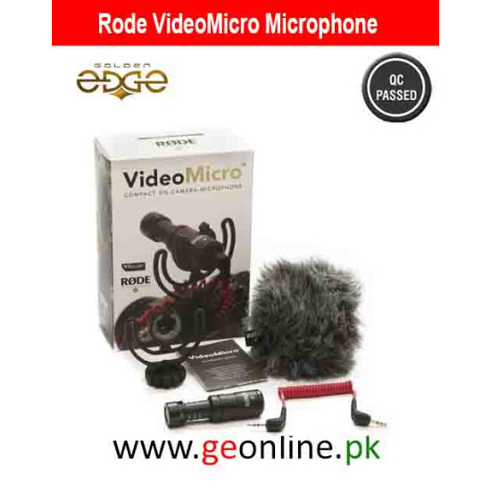 RØDE VideoMicro Compact On‑Camera Microphone