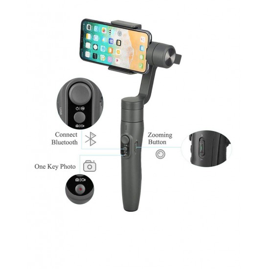 Stabilizer FeiyuTech Vimble 2 3-Axis Handheld Gimbal for iPhone X / 8/7 Samsung Galaxy S9 / S8 / S7 Huawei etc Smartphones