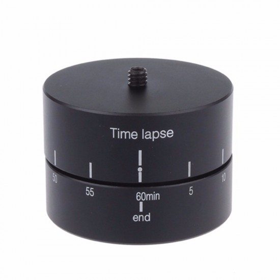 Tripod 360 Degrees Rotating Time Lapse Stabilizer Head For DSLR