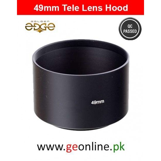 Lens Hood 49mm Metal Telephoto 