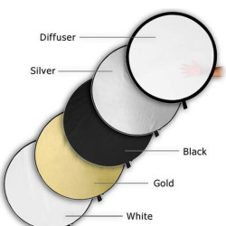 Reflector 5-in-1 For Photography Studio 110 CM 42 inch Reflector 5-in-1 For Photography Studio 110 CM 42 inch