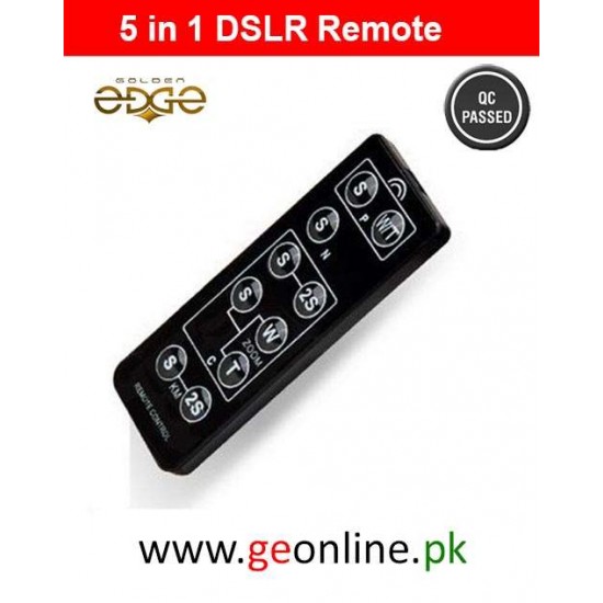 5 in 1 Wireless IR DSLR Shutter Remote