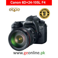 Canon EOS 6D + Canon EF-24-105L F4 1 Year Warranty