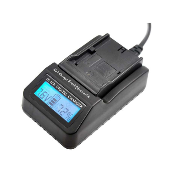 Charger Jmray LP-E6 LPE6 Digital LCD Quick Replace Charger For Canon LP-E6, LC-E6 EOS 60D, EOS 70D, EOS 5D II Battery Charger