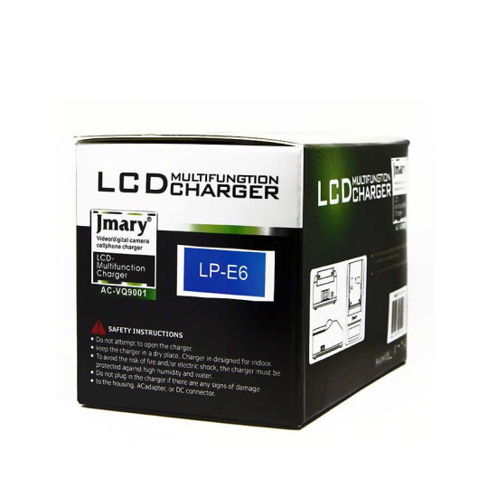 Charger Jmray EN-EL15 MH-25 Digital LCD Quick Replace Charger For Nikon D7200 D610 D600 D750 D810 D850