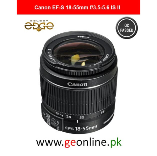 Lens Canon EF-S 18-55mm f/3.5-5.6 IS II Lens+Petal Hood 