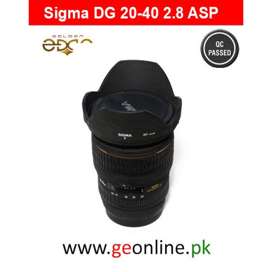 Sigma 20-40mm f/2.8 EX DG Aspherical Constant Aperture Used For Canon Ultra Wide