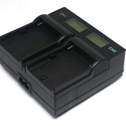 Charger Sony NP-970 LCD Rapid Dual 