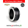 Lens Adapter Pentax PK To NEX E Mount
