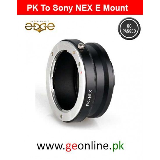 Lens Adapter Pentax PK To NEX E Mount