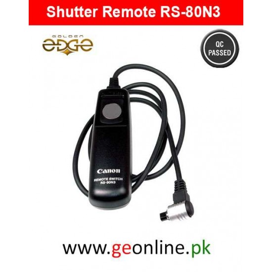 Shutter Remote Canon Switch RS-80N3 5DS 5DSR 7D / 5D Mark II III IV / 6D 50D 40D / 1DX Mark II / 1D Mark IV