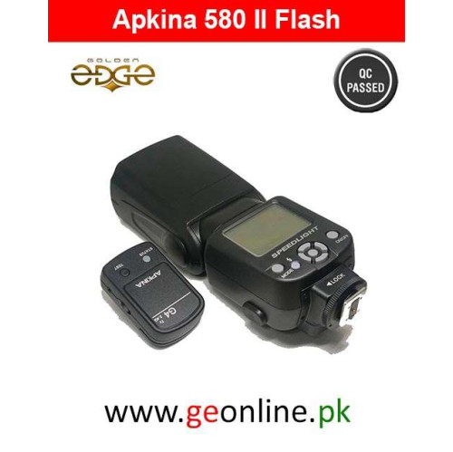 External Flash Apkina AP580 II With Flash Trigger For Canon And Nikon Sony Fujifilm Olympus Manual
