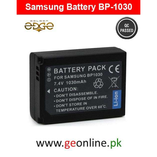 Samsung BP-1030 Rechargeable Li-ion Battery | For NX Series Mirrorless Cameras