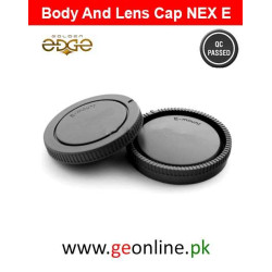 Body And Rear Sony NEX E Mount Lens Cap 