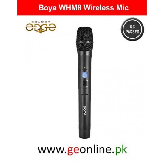 Mic Boya BY-WHM8 PRO 48-Channel UHF Wireless Dynamic Handheld Microphone Transmitter (For RX8 PRO)