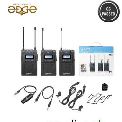 Mic BOYA BY-WM8 Pro-K2 UHF Dual-Channel Wireless Lavalier System 1 Year Warranty Mic BOYA BY-WM8 Pro-K2 UHF Dual-Channel Wireless Lavalier System 1 Year Warranty