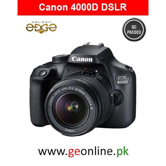 Canon 4000D + 18-55mm (1 Year Warranty)