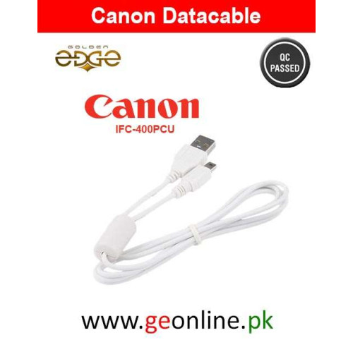 Canon IFC-400PCU Original Data Cable V3 for Canon DSLR Camera