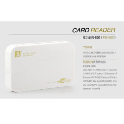 Card Reader Feng Standard (FB) multi-in-one reader FB-880 version 3.0 supports 5 cards simultaneously inserting Card Reader Feng Standard (FB) multi-in-one reader FB-880 version 3.0 supports 5 cards simultaneously inserting