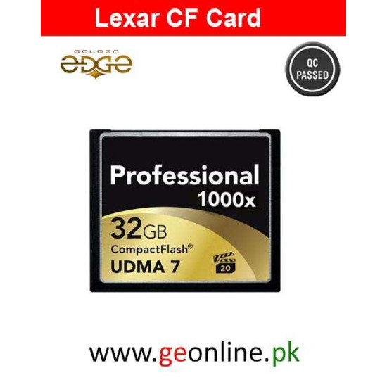 Memory Card Professional CF 1000X (120MB/s) 32GB Used