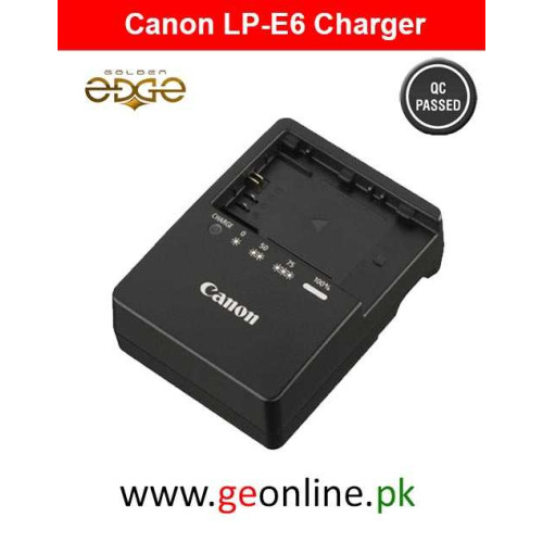Canon LC-E6 Battery Charger for LP-E6 – Compatible with EOS 5D, 6D, 7D, 70D