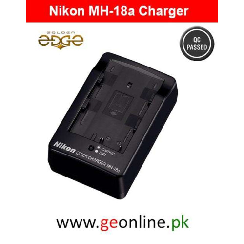 Nikon MH-18a Charger for EN-EL3e / EN-EL3a Battery – Compatible with D50, D70s, D80, D90, D200, D300, D700 Nikon MH-18a Charger for EN-EL3e / EN-EL3a Battery – Compatible with D50, D70s, D80, D90, D200, D300, D700