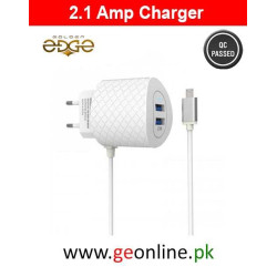 Mobile Charger Senmaxu 2.1A Dual USB Port + Direct Connector Cable