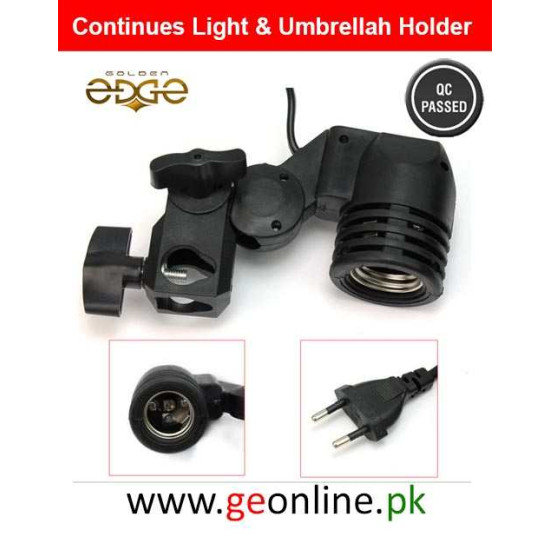 Continues Lighting Bulb Holder Umbrella Bracket