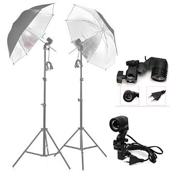 Continuous Lighting Bulb Holder with Umbrella Bracket