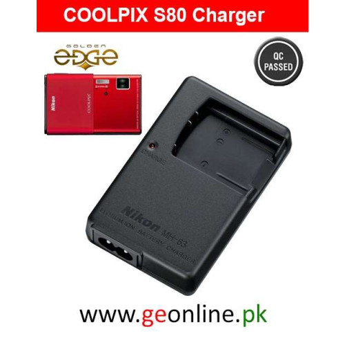 Nikon MH-63 Charger for Coolpix S80, S60, S5100, S570, S520, S600