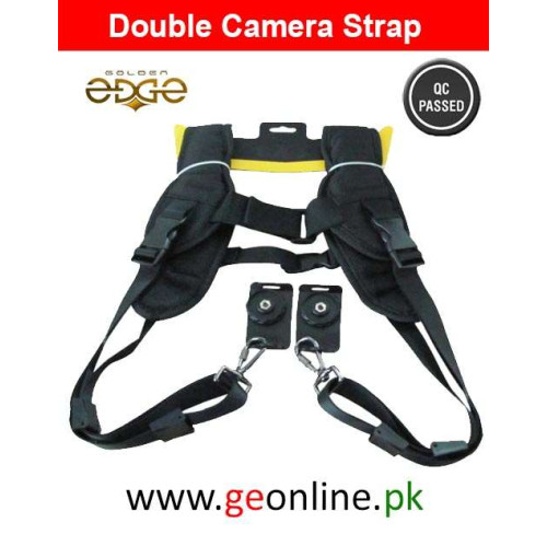 Double Shoulder Belt Strap for DSLR Camera Double Shoulder Belt Strap for DSLR Camera