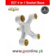 E27 Socket Splitter 4 in 1 base