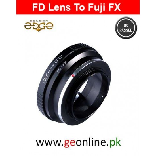 Lens Adapter FD Canon Lens to Fujifilm FX Mount Fuji 