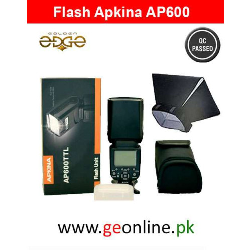 Flash Apkina AP600 TTL Flash for Nikon Canon Hybrid Auto