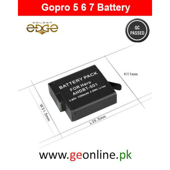 GoPro Hero 5 6 7 Battery