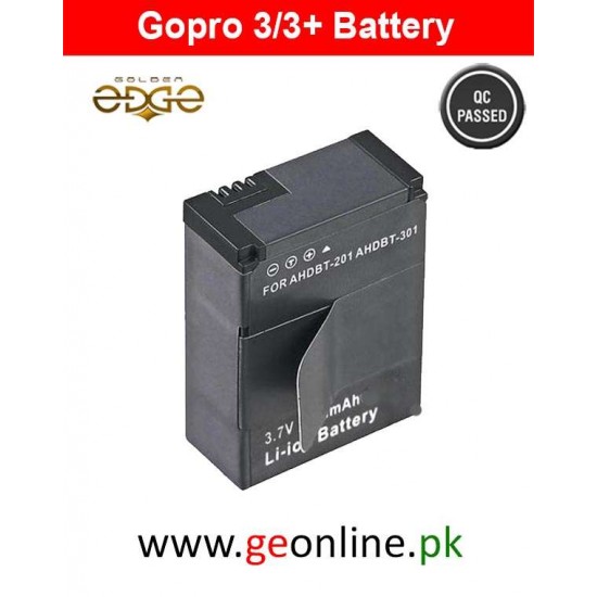 GoPro Hero 3/3+ 1600 mAh Battery AHDBT-201 301