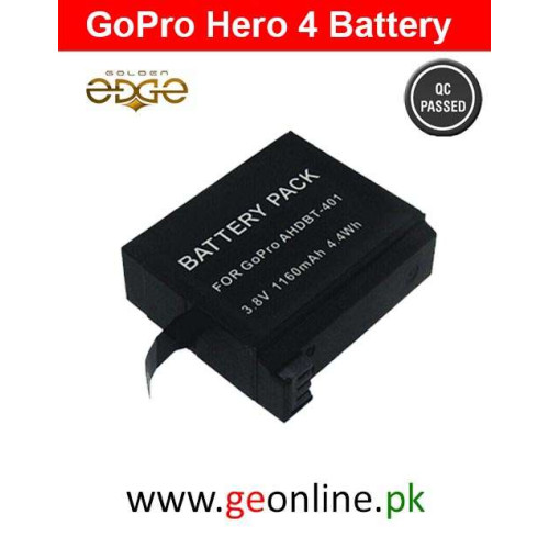 GoPro Hero 4 1160mAh Battery AHDBT-401 GoPro Hero 4 1160mAh Battery AHDBT-401