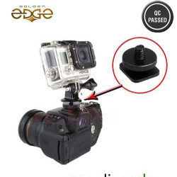 1/4 Hot Shoe To Tripod Mount Adapter Single Screw 1/4 Hot Shoe To Tripod Mount Adapter Single Screw